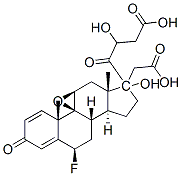 9beta,11beta-epoxy-6beta-fluoro-17,21-dihydroxypregna-1,4-diene-3,20-dione 17,21-di(acetate) CAS#: 60864-45-1
