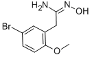 ACETAMIDOXIME,2-(5-BROMO-2-METHOXYPHENYL CAS#: 7017-46-1