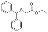 ACETIC ACID, [(DIPHENYLMETHYL)THIO]-, ETHYL ESTER CAS#: 63547-23-9