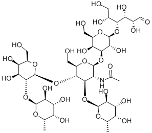 ALPHA-FUC-[1->2]-BETA-GAL-[1->4][ALPHA-FUC-(1->3)]-BETA-GLCNAC-[1->3]-BETA-GAL-[1->4]-GLC CAS#: 62469-99-2