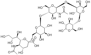 ALPHA-NEU5AC-[2->6]-BETA-GAL-[1->4]-BETA-GLCNAC-[1->3]-BETA-GAL-[1->4]-GLC SODIUM SALT CAS#: 64003-55-0