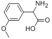 AMINO-(3-METHOXY-PHENYL)-ACETIC ACID CAS#: 7314-43-4