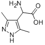 AMINO-(3,5-DIMETHYL-1H-PYRAZOL-4-YL)-ACETIC ACID CAS#: 67809-62-5
