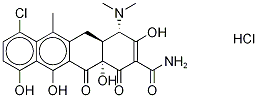 ANHYDROCHLORTETRACYCLINE HYDROCHLORIDE, CAN BE USED AS SECONDARY STANDARD CAS#: 65490-24-6