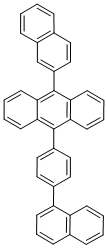 ANTHRACENE, 9-(2-NAPHTHALENYL)-10-[4-(1-NAPHTHALENYL)PHENYL]- CAS#: 667940-34-3