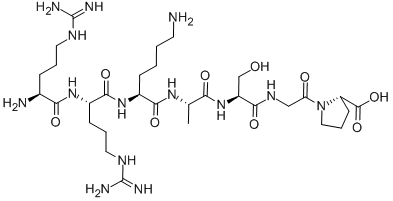 ARG-ARG-LYS-ALA-SER-GLY-PRO CAS#: 65189-70-0