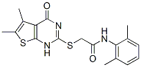 Acetamide, 2-[(1,4-dihydro-5,6-dimethyl-4-oxothieno[2,3-d]pyrimidin-2-yl)thio]-N-(2,6-dimethylphenyl)- (9CI) CAS#: 606107-82-8
