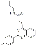 Acetamide, 2-[[2-(4-methylphenyl)-4-quinazolinyl]thio]-N-2-propenyl- (9CI) CAS#: 606132-24-5
