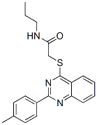 Acetamide, 2-[[2-(4-methylphenyl)-4-quinazolinyl]thio]-N-propyl- (9CI) CAS#: 606132-30-3