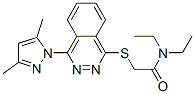 Acetamide, 2-[[4-(3,5-dimethyl-1H-pyrazol-1-yl)-1-phthalazinyl]thio]-N,N-diethyl- (9CI) CAS#: 606122-24-1