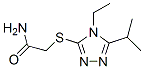 Acetamide, 2-[[4-ethyl-5-(1-methylethyl)-4H-1,2,4-triazol-3-yl]thio]- (9CI) CAS#: 603072-17-9