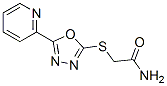 Acetamide, 2-[[5-(2-pyridinyl)-1,3,4-oxadiazol-2-yl]thio]- (9CI) CAS#: 604739-80-2
