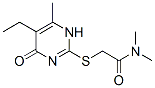 Acetamide, 2-[(5-ethyl-1,4-dihydro-6-methyl-4-oxo-2-pyrimidinyl)thio]-N,N-dimethyl- (9CI) CAS#: 606114-43-6