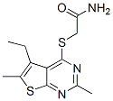Acetamide, 2-[(5-ethyl-2,6-dimethylthieno[2,3-d]pyrimidin-4-yl)thio]- (9CI) CAS#: 606113-40-0