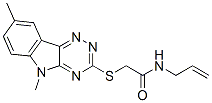 Acetamide, 2-[(5,8-dimethyl-5H-1,2,4-triazino[5,6-b]indol-3-yl)thio]-N-2-propenyl- (9CI) CAS#: 603946-41-4