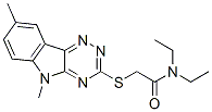Acetamide, 2-[(5,8-dimethyl-5H-1,2,4-triazino[5,6-b]indol-3-yl)thio]-N,N-diethyl- (9CI) CAS#: 603946-40-3