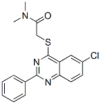 Acetamide, 2-[(6-chloro-2-phenyl-4-quinazolinyl)thio]-N,N-dimethyl- (9CI) CAS#: 606132-58-5