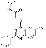 Acetamide, 2-[(6-ethyl-2-phenyl-4-quinazolinyl)thio]-N-(1-methylethyl)- (9CI) CAS#: 606134-60-5