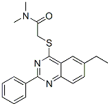 Acetamide, 2-[(6-ethyl-2-phenyl-4-quinazolinyl)thio]-N,N-dimethyl- (9CI) CAS#: 606134-62-7