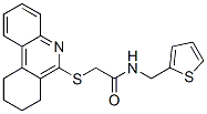 Acetamide, 2-[(7,8,9,10-tetrahydro-6-phenanthridinyl)thio]-N-(2-thienylmethyl)- (9CI) CAS#: 606108-57-0