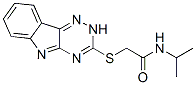 Acetamide, N-(1-methylethyl)-2-(2H-1,2,4-triazino[5,6-b]indol-3-ylthio)- (9CI) CAS#: 603945-99-9