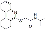Acetamide, N-(1-methylethyl)-2-[(7,8,9,10-tetrahydro-6-phenanthridinyl)thio]- (9CI) CAS#: 606108-59-2