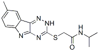 Acetamide, N-(1-methylethyl)-2-[(8-methyl-2H-1,2,4-triazino[5,6-b]indol-3-yl)thio]- (9CI) CAS#: 603946-33-4