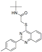 Acetamide, N-(1,1-dimethylethyl)-2-[[2-(4-methylphenyl)-4-quinazolinyl]thio]- (9CI) CAS#: 606132-33-6