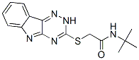 Acetamide, N-(1,1-dimethylethyl)-2-(2H-1,2,4-triazino[5,6-b]indol-3-ylthio)- (9CI) CAS#: 603946-00-5