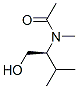 Acetamide, N-[(1S)-1-(hydroxymethyl)-2-methylpropyl]-N-methyl- (9CI) CAS#: 677341-26-3