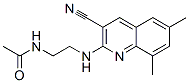 Acetamide, N-[2-[(3-cyano-6,8-dimethyl-2-quinolinyl)amino]ethyl]- (9CI) CAS#: 606105-63-9