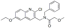 Acetamide, N-[(2-chloro-6-ethoxy-3-quinolinyl)methyl]-2-methoxy-N-(phenylmethyl)- (9CI) CAS#: 606103-44-0