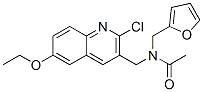 Acetamide, N-[(2-chloro-6-ethoxy-3-quinolinyl)methyl]-N-(2-furanylmethyl)- (9CI) CAS#: 606103-78-0
