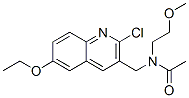 Acetamide, N-[(2-chloro-6-ethoxy-3-quinolinyl)methyl]-N-(2-methoxyethyl)- (9CI) CAS#: 606104-02-3