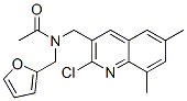 Acetamide, N-[(2-chloro-6,8-dimethyl-3-quinolinyl)methyl]-N-(2-furanylmethyl)- (9CI) CAS#: 604782-38-9