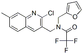 Acetamide, N-[(2-chloro-7-methyl-3-quinolinyl)methyl]-2,2,2-trifluoro-N-(2-furanylmethyl)- (9CI) CAS#: 604780-61-2