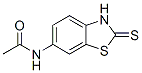 Acetamide, N-(2,3-dihydro-2-thioxo-6-benzothiazolyl)- (9CI) CAS#: 7340-70-7