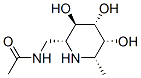 Acetamide, N-[[(2R,3R,4R,5R,6S)-3,4,5-trihydroxy-6-methyl-2-piperidinyl]methyl]- (9CI) CAS#: 637772-10-2