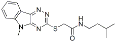 Acetamide, N-(3-methylbutyl)-2-[(5-methyl-5H-1,2,4-triazino[5,6-b]indol-3-yl)thio]- (9CI) CAS#: 603946-16-3