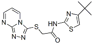 Acetamide, N-[4-(1,1-dimethylethyl)-2-thiazolyl]-2-(1,2,4-triazolo[4,3-a]pyrimidin-3-ylthio)- (9CI) CAS#: 606121-85-1