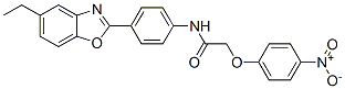 Acetamide, N-[4-(5-ethyl-2-benzoxazolyl)phenyl]-2-(4-nitrophenoxy)- (9CI) CAS#: 590396-10-4