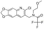 Acetamide, N-[(6-chloro-1,3-dioxolo[4,5-g]quinolin-7-yl)methyl]-2,2,2-trifluoro-N-(2-methoxyethyl)- (9CI) CAS#: 606104-80-7