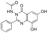 Acetamide, N-(6,8-dihydroxy-4-oxo-2-phenyl-3(4H)-quinazolinyl)- CAS#: 60186-46-1