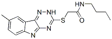 Acetamide, N-butyl-2-[(8-methyl-2H-1,2,4-triazino[5,6-b]indol-3-yl)thio]- (9CI) CAS#: 603946-29-8