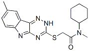 Acetamide, N-cyclohexyl-N-methyl-2-[(8-methyl-2H-1,2,4-triazino[5,6-b]indol-3-yl)thio]- (9CI) CAS#: 603946-21-0