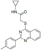 Acetamide, N-cyclopropyl-2-[[2-(4-methylphenyl)-4-quinazolinyl]thio]- (9CI) CAS#: 606132-31-4