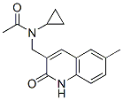 Acetamide, N-cyclopropyl-N-[(1,2-dihydro-6-methyl-2-oxo-3-quinolinyl)methyl]- (9CI) CAS#: 606095-23-2
