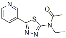 Acetamide, N-ethyl-N-[5-(3-pyridinyl)-1,3,4-thiadiazol-2-yl]- (9CI) CAS#: 603075-89-4