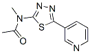 Acetamide, N-methyl-N-[5-(3-pyridinyl)-1,3,4-thiadiazol-2-yl]- (9CI) CAS#: 603075-49-6