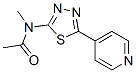 Acetamide, N-methyl-N-[5-(4-pyridinyl)-1,3,4-thiadiazol-2-yl]- (9CI) CAS#: 603074-48-2